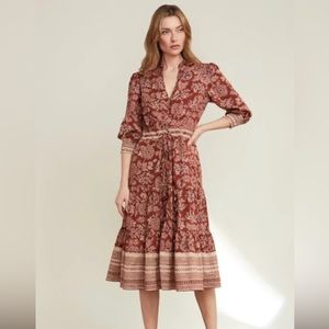 Veronica Beard Swedie Floral Dress - Size 2